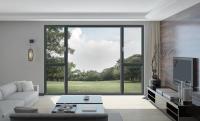 Soundproof Insulation Aluminum Casement Windows For Office Building