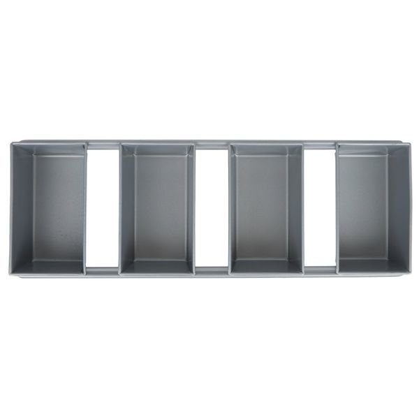 RK Bakeware China Foodservice NSF 1000g Glazed Aluminum Loaf Pans Aluminized Steel Bread Loaf Pan 3/8 Lb.