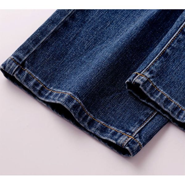 Wide Leg Dark Wash Womens Denim Jeans , XS - XXL High Waist Flare Jeans