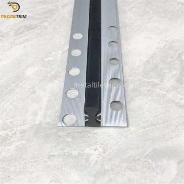 Tile Trim On Floor Expansion Joint Profile Flooring Profile Mirror Finish