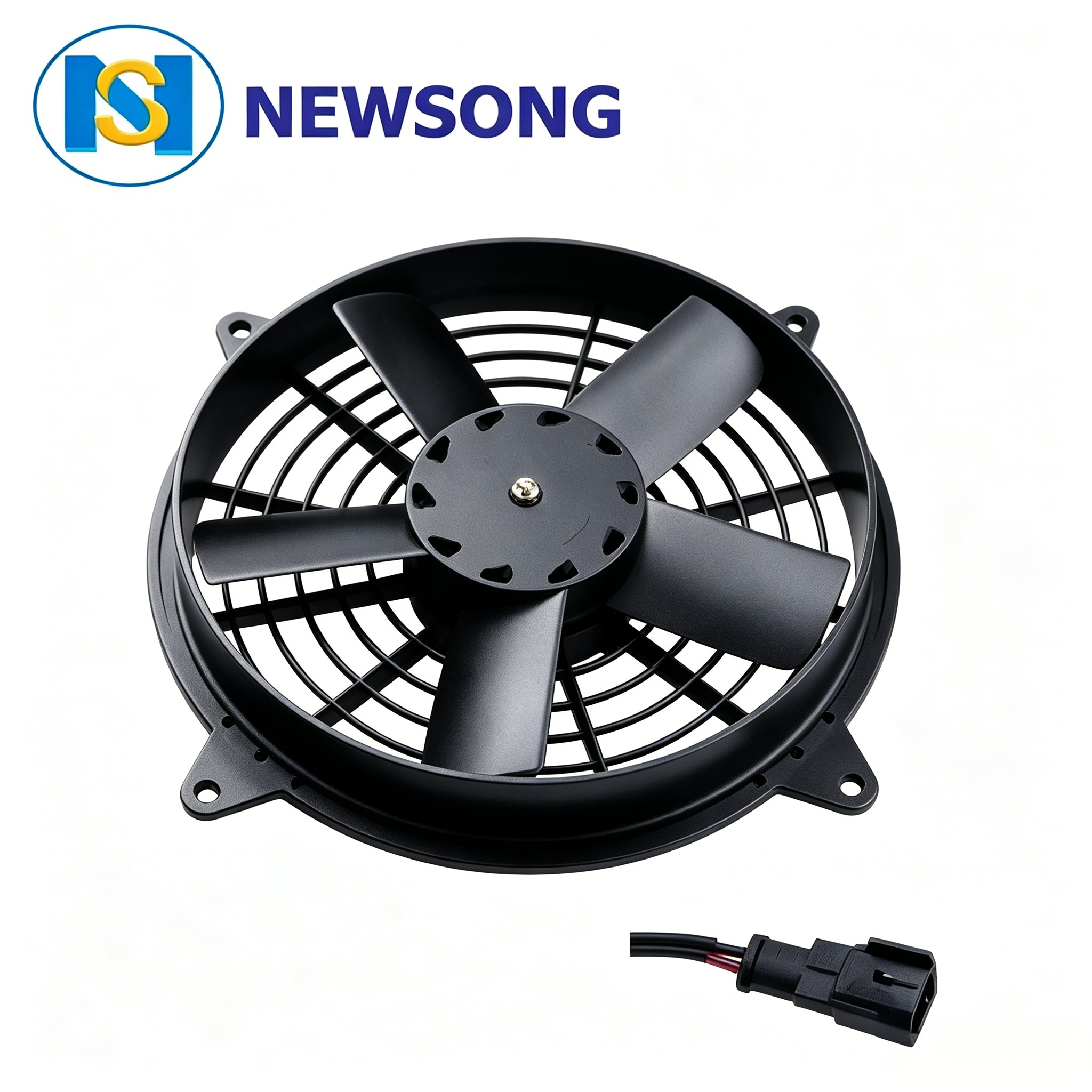 1900m3/H Bus Cooling System Parts AC Condenser Fan Energy Efficient LNF-266XW-7- C-07