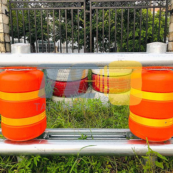 carro de EVA Safety Roller Barrier Protection do corrimão da estrada do diâmetro de 0.35m