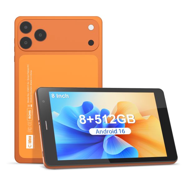 C Idea 8 Inch Android 16 Tablet 8GB RAM 512GB ROM Model CM817 air