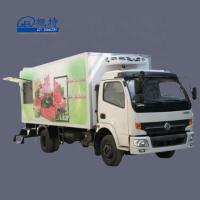 16ft ALL PLASTIC FRP Box Mobile Frozen Food Retail Truck Carroça do motor Capacidade 4L