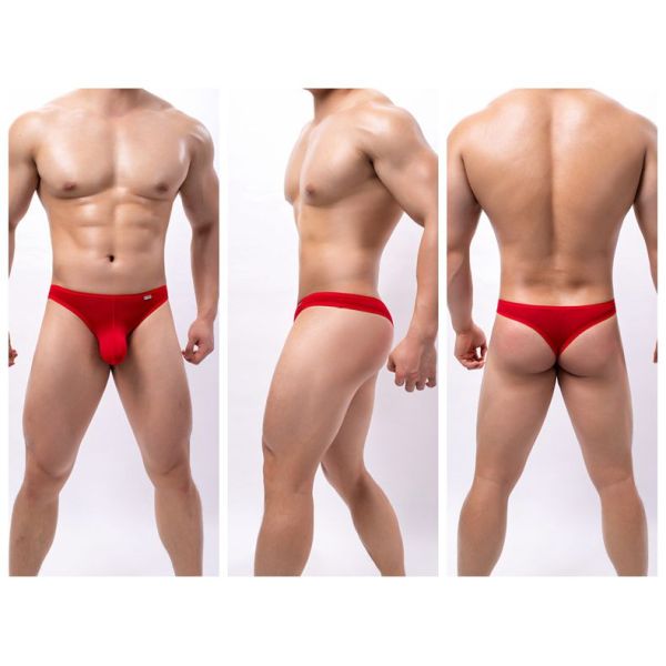 Breathable Mens Briefs Underwear S-XL Solid Mens Support Underwear