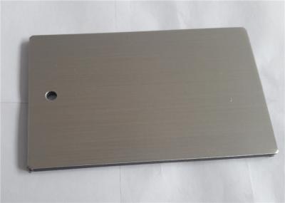 Roughed Surface Decorative Aluminum Sheet Paper Card Wrapped Without Rough Selvedge