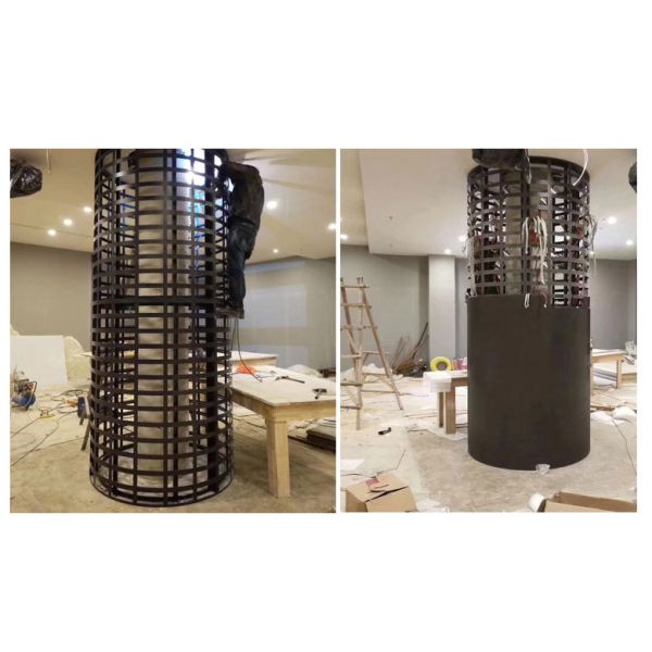 Indoor Flexible Modules P1.86mm Creative LED Display for Building Facades with High Brightness and High Definition