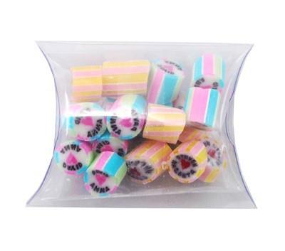 UV Printed PVC CMYK Transparent Plastic Boxes Plastic Pillow Packaging For Gift