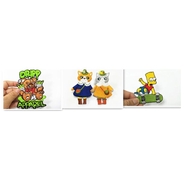 Утюг медведя заплат вышивки одежд детей милым вышитый логотипом на Аппликес