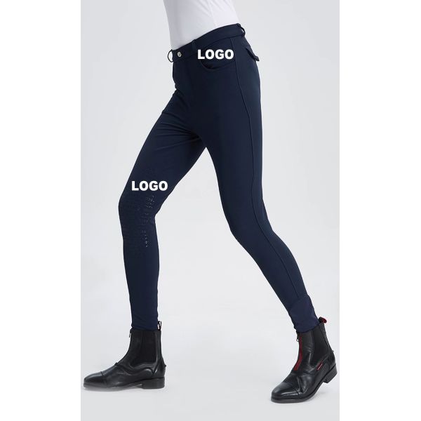 Men's Four Seasons Professional Competition Equestrian Breeches OEM Custom Riding Pants