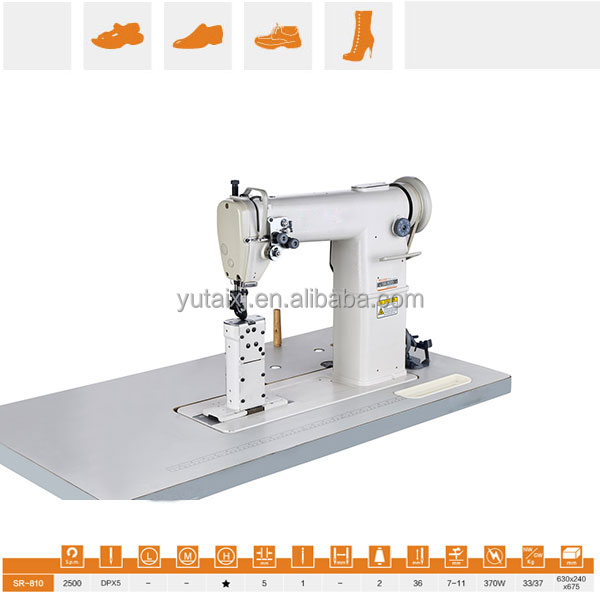 Double Needle Shoe Sewing Machine energy saving Footwear Sewing Machine