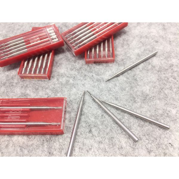 Precious Alloys Dental Tungsten Carbide Burs , Double Cut Carbide Burr Smooth