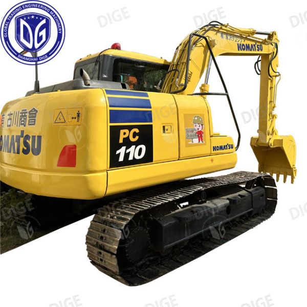 Происхождение Япония PC110 Использованный экскаватор Komatsu PC110 Crawler