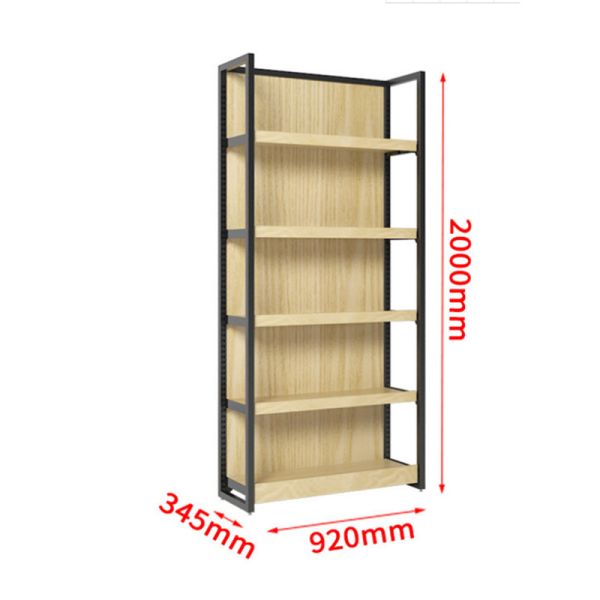 Wooden Cosmetics Display Shelf Powder Coating 1200mm 1500mm 1800mm Length