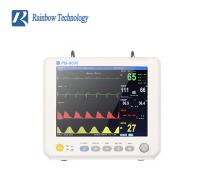 Monitor paciente de 7 parâmetros médicos de Vital Signs Monitor NIBP SPO2 6 da polegada para a emergência