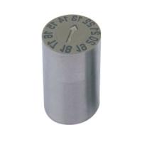 Insertions remplaçables de date de moule de timbre de date d'insertion de date de moule du logo 48HRC d'OEM