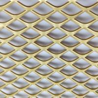 Parede expandida 2mm de alumínio decorativa de Mesh For Ceiling And Curtain do metal
