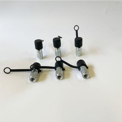 Dust Cap Grease Gun Nozzle Tip Lengthening 15000psi Button Head Coupler
