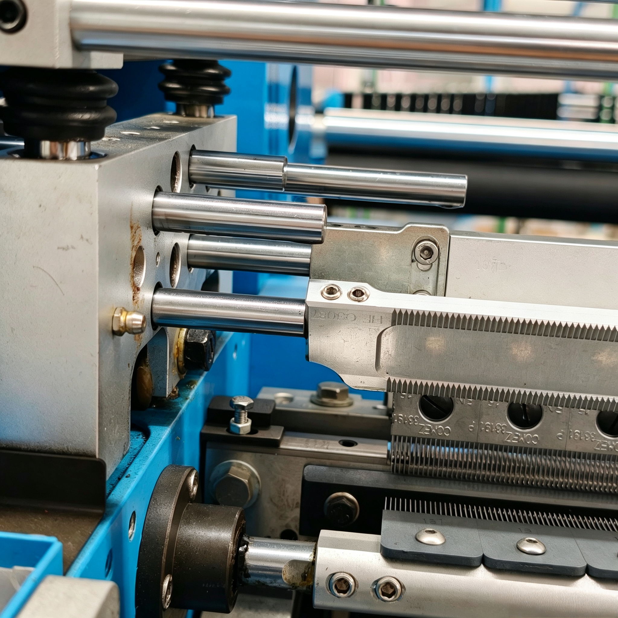 High‑Speed Intelligent Flat Crochet Machine Equipped with Electronic Weft Density Setting for Various Textile Straps
