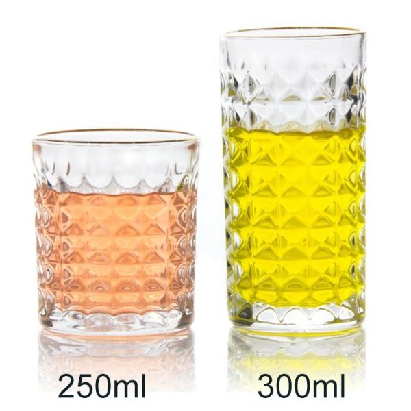 Бессвинцовое виски стекло гравированный кристалл питьевой кубок Tumbler OEM