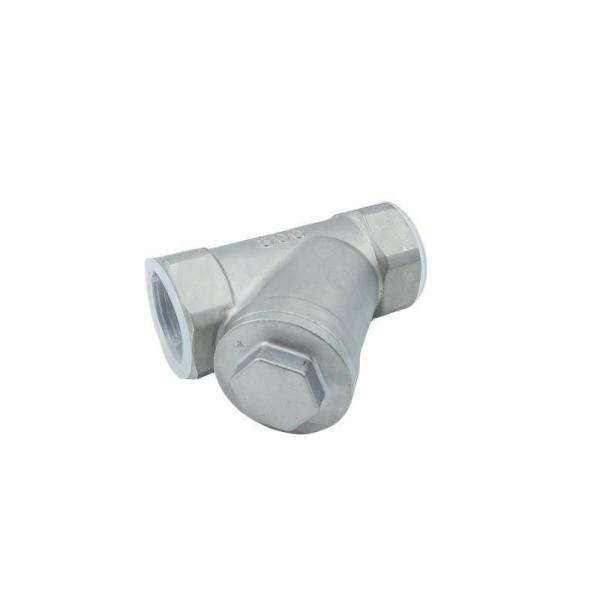 Pressão nominal Pn1.6MPa Aço inoxidável 304 316 Filtro Filtro Fêmea Filtração de fio do tipo Y