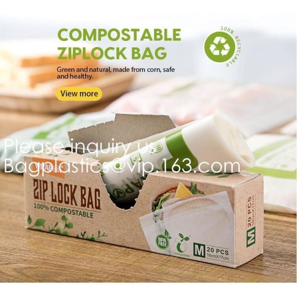 Eco Firendly, Compostable, Biodegradable Zip Mini Grip Bag, Mini Zip Lock Bag, Zip Seal Bag, Zipper Bag, Slider Zipper