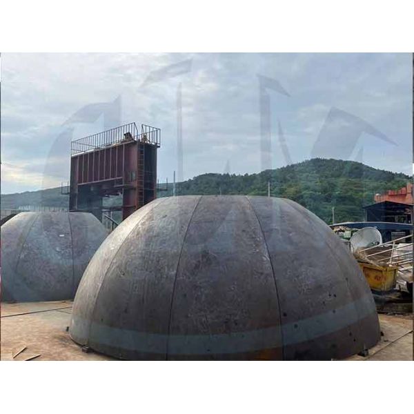 ISO PED ASME BV аттестовал полусферическую толщину диаметра 50mm головы 3800mm