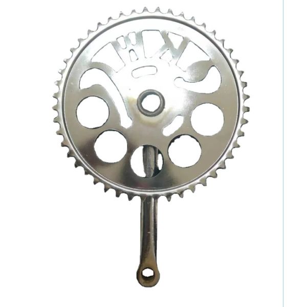 Высокая прочность стальной цепь цикла коляска коленчатый механизм 48 T * 175 мм