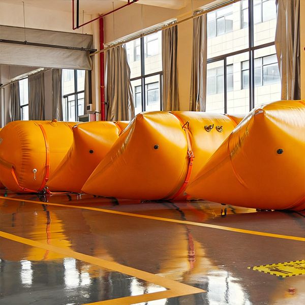Underwater Air Lift Bags Reliable Sealing High Strength Webbing Stable Buoyancy