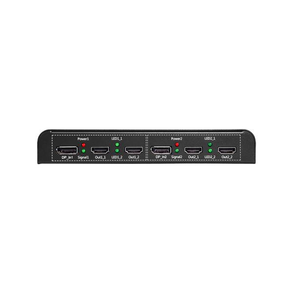 Bitvisus Appareil Professionnel Audio Vidéo Éclairage 8k 1x1 1x2 2x1 2x2 1x4 Processeur Vidéo Programmable EDID de Splicing Multi-Écrans BIT-MSE-8K-204HD