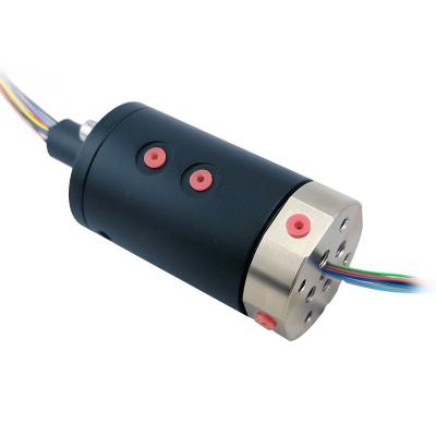 4 canales de 360 grados de rotación de anillo de deslizamiento gas eléctrico combinación de protección IP51