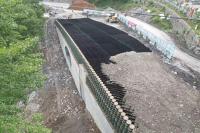 Réseau de gravier en géocelle Stabilisation du sol en HDPE Réseau de sol en géocelle Dans la construction routière