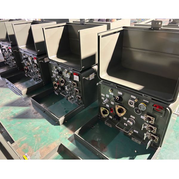 10 кВА однофазовая панель установлена на трансформаторное масло погруженное двойное напряжение 13200GrdY/7620 & 4160GrdY/2400