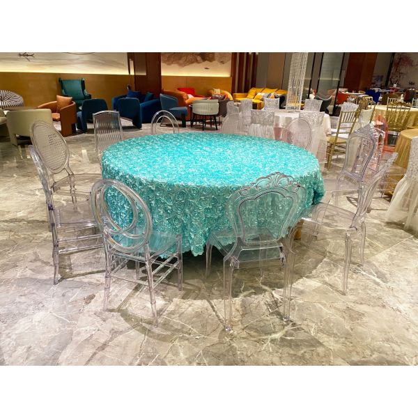 Clear Dining Chairs Crystal Transparent Seat, Modern Dining Chairs, Side Chairs for Wedding Party Event Reception