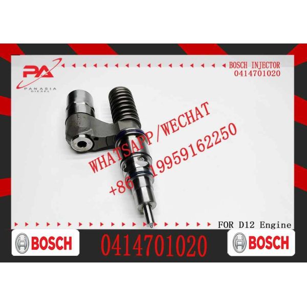 Diesel Unit Fuel Injector 0414701080 0414701020 0414701028 0414701081 1440580 2146271 0574394 for DC12 DC16 Engine