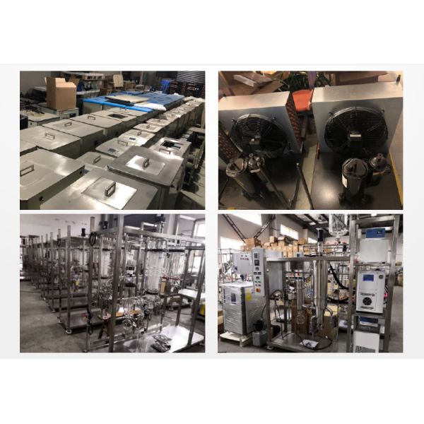 Обтертая краткость молекулярные 450 RPM Thc оборудования выгонки фильма электрическая