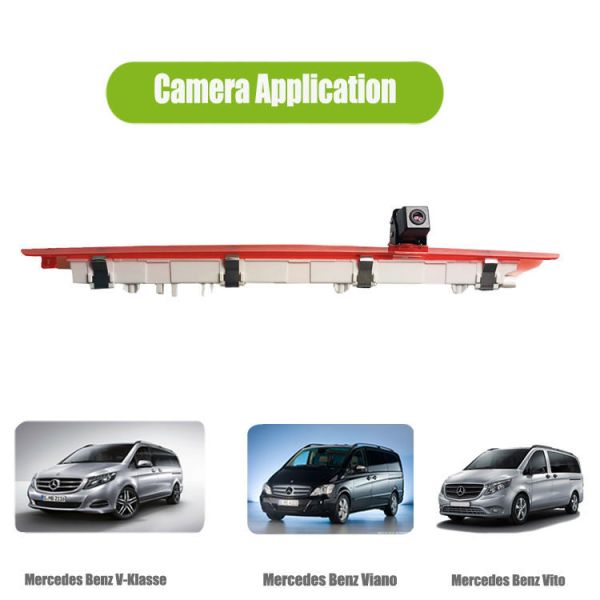 AHD 720P/1080P Brake Light Rear View Camera for Mercedes Vito 2016 Metris, HD Night Vision Reversing Camera OEM ODM
