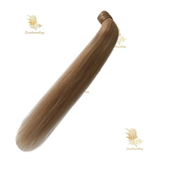 Tape-240527 Muti-Color Full Thick End Kinky Curly Ponytail Hair Extensions with Muti-Color