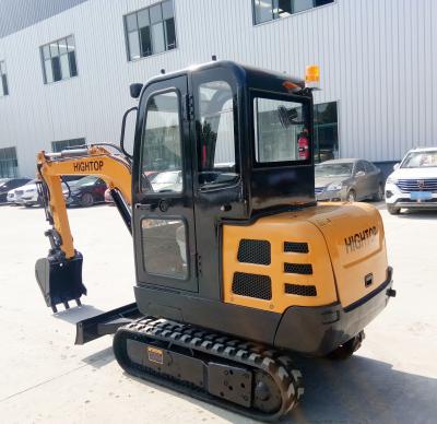 Tailless Compact Crawler Excavator Retractable Shoes 2.5 Tonne Digger