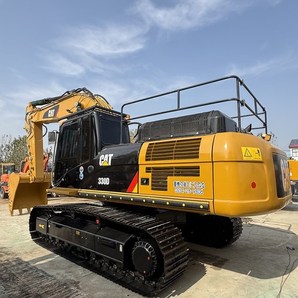 Good Condition Low Hours Used  CAT 330D Crawler Excavator 30 Ton 200kW C9 Engine 1.5m³ Bucket Hydraulic Excavator