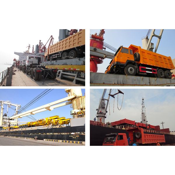 371hp 6*4 Sinotruk Mining Tipper Dump Truck , Customized 70 Ton Dump Truck