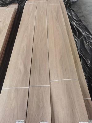 Engineered American Walnut Wood Veneer Light Tone 0.45mm 8% Moisture