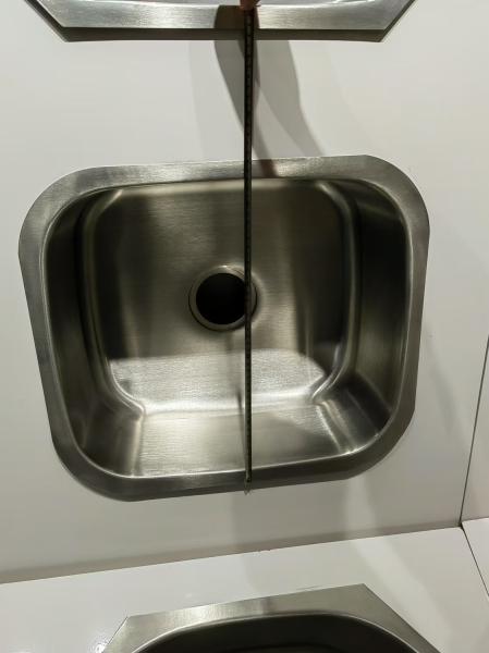 Brushed Ss201 Small Single Bowl Undermount Stainless Steel Kitchen Sink