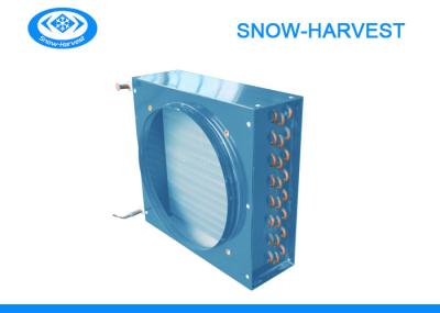 Tipo de baixo nível de ruído de grande resistência de refrigeração ar da aleta do condensador com folha galvanizada