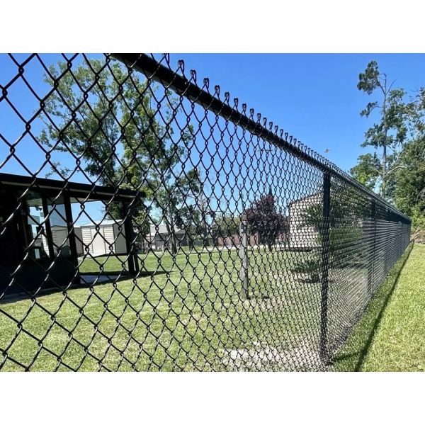 電子亜鉛チェーン・リンクの塀2.5mmワイヤーDiaポリ塩化ビニールは塗った