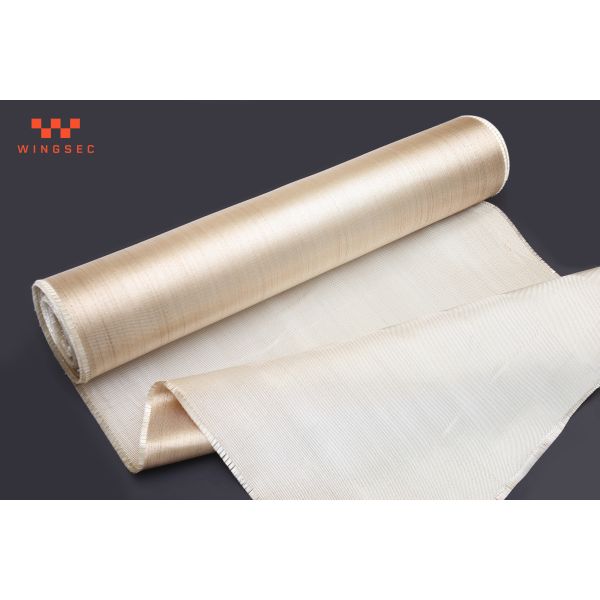 Tissu de fibre de verre tissée dorée BS476
