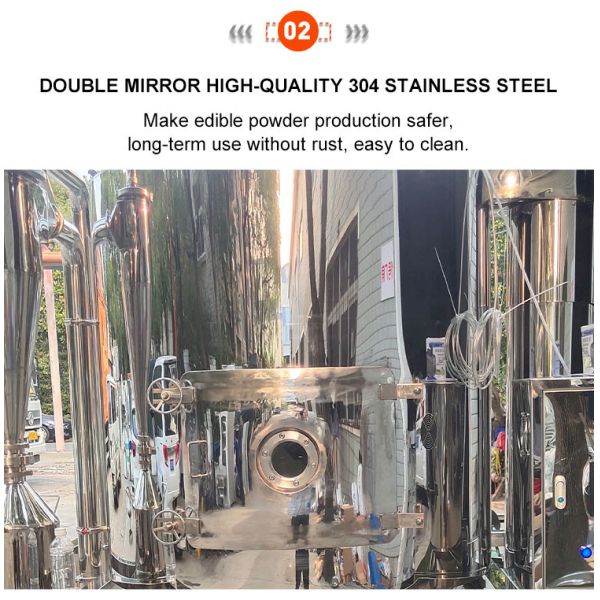 Ordeñe el secador de espray centrífugo del polvo que hace máquina 10kg/H líquido