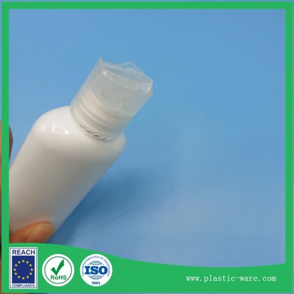 100ml white color lotion sunscreen bottle with pet plastic cap cosmetic pet bottle