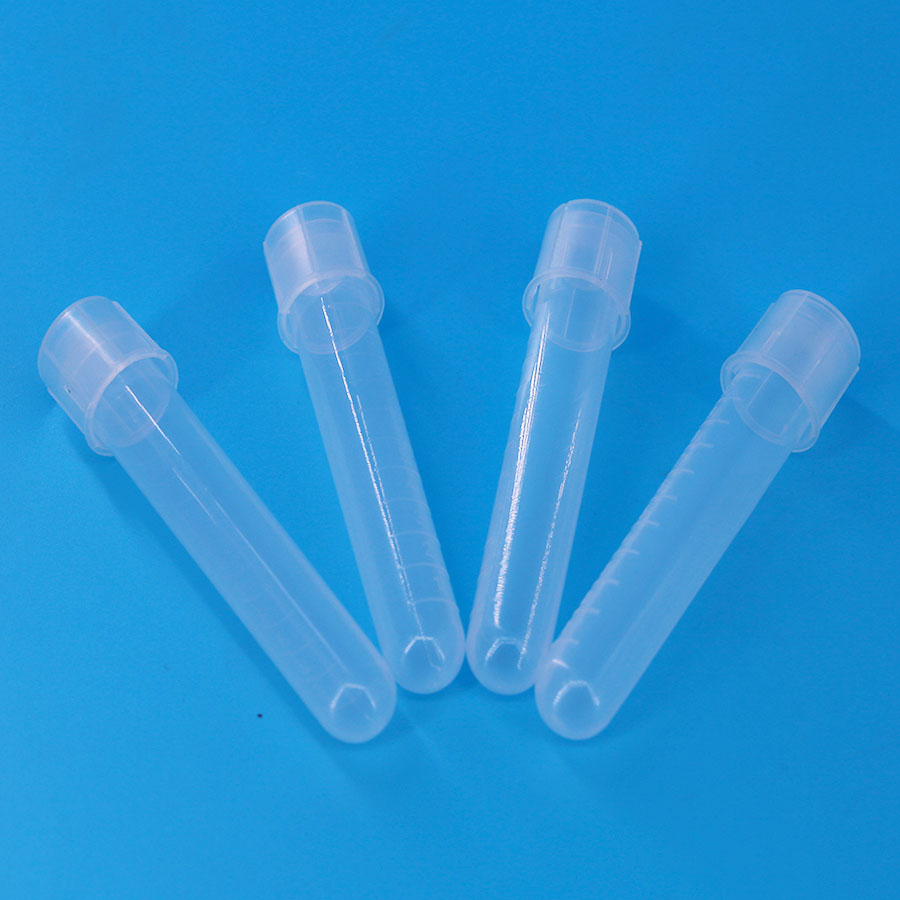 PP Test Shake Tube 12ml Centrifuge Tube Tissue Cell Culture Tubes With Graduation