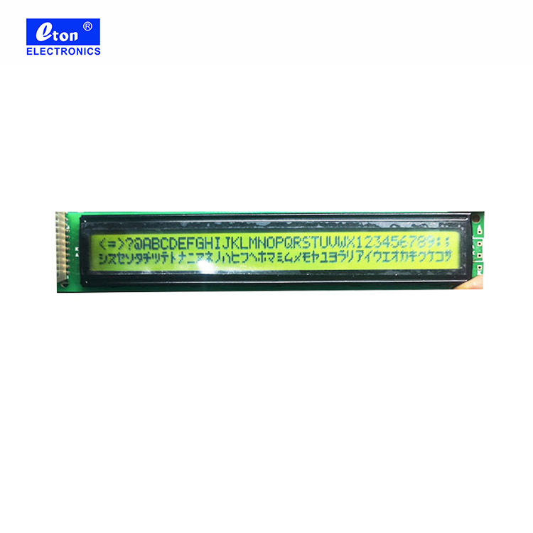 Character LCD Module with STN Type 40*2 Display  ROHS Compliant